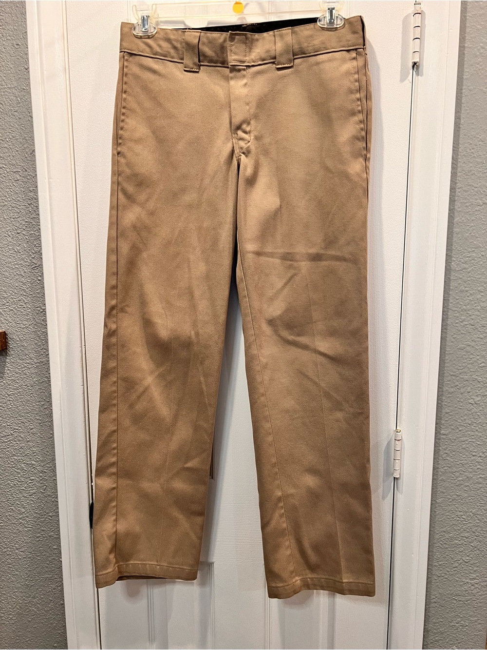 Dickies 873 FLEX Slim Fit Work Pants Desert Sand 32X32